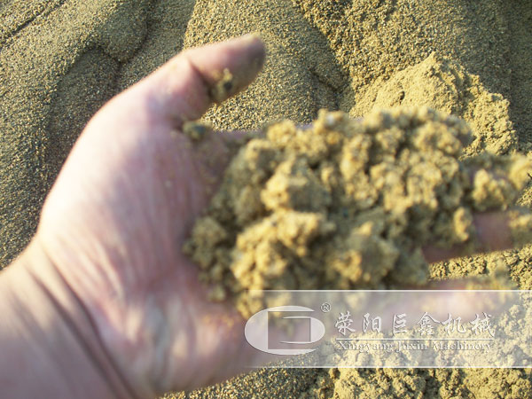 河卵石机制砂效果